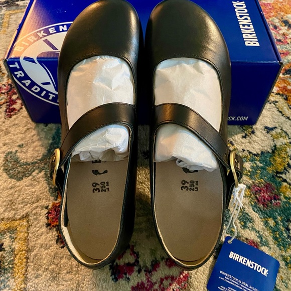 Birkenstock Tracy Maryjane Leather Black EU 39 US 8-8.5 - Picture 7 of 7